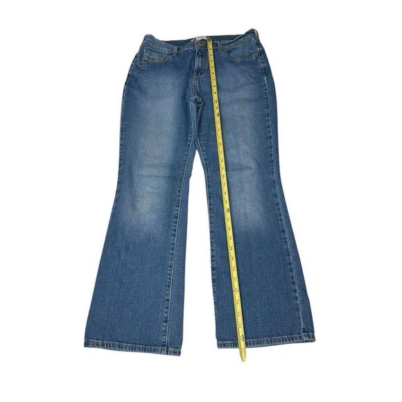 Levi's 513 Bootcut Stretch Denim Jeans Medium Wash Mid Rise Women's Size 30 x 30 - Picture 9 of 13